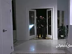 Charlie Forde’s Security Check Turns Into Wild Gangbang