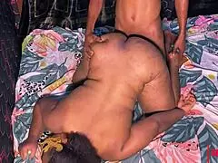 ebony fuck queen takes a monster cock in doggystyle