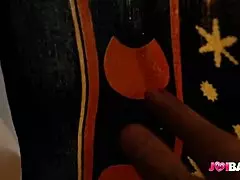 natural busty stepmom melanie hicks takes control with detailed joi while pleasuring herself right before your eyes