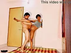 hot babe sucks and fucks huge dick