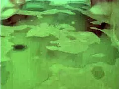 Horny bride masturbates to orgasm in solo bath