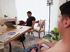 Hot Young Latina Seduces Friend for Wild Threesome with Maid