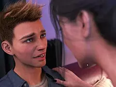 Chatting with friend's stepmom and getting surprised