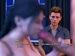 Chatting with friend's stepmom and getting surprised