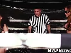 hey mylf lovers, we’ve got a hot cougar in fishnets giving a wild blowjob in this labs update