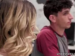 Hey, this busty blonde teacher gets her bush licked by students in a hardcore threesome. Rachael Cavalli leads the action!