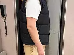 massage with busty mom friend turns into tight missionary fuck and cumshot