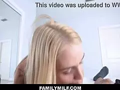 FamilyMilf - Fucking Petite 18+ Blonde Step Mom POV