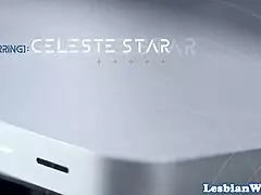 A busty blonde teen 18+ gets her pussy licked by a lesbian milf.