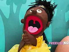 Sesame Street got wild with freeuse mum action!