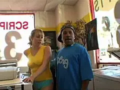 milf adrianna nicole gets fucked by shorty mac in lingerie