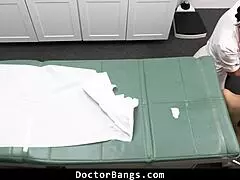 Doctor, you need more than an exam from this teen patient, he said with a big cock grin