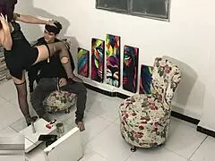 I perform an erotic dance for my stepbrother, leading to intense passion