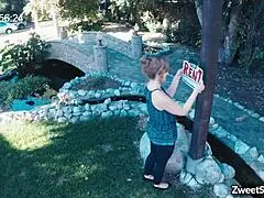 Ella Nova meets her neighbor Nathan Bronson