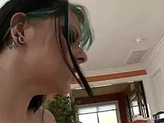 sitter nicole malice gets massive facial from husband