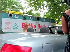 Cougar Picks Up Toy Boy After Shopping