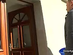 this busty blonde mature gets double pounded hard in a threesome