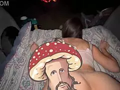 outdoor anal muff diving threesome interview compilation