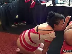 german street hooker caught on cam fucking client raw