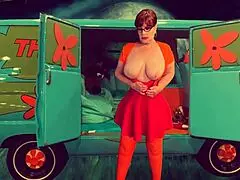 Is Granny Velma Dinkley's Haunted Cosplay Fuck A Mystery Creampie Or Amateur Missionary?