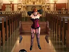 granny nun carmen venal sin sucking cock like a pro 😈