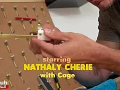 fakehub - सुपर हॉट बिग टिट्स ब्लॉन्ड ने पैंटी भिगोकर गुदा सेक्स किया