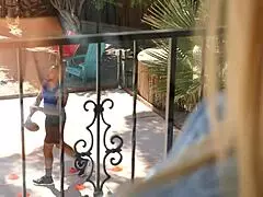 Mover Fills Slutty Mom's Box - Cory Chase Milks Bbc