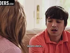 stepmom mommy craves cock bent over, riding big tits in taboo sex