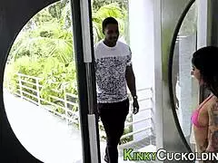 Cuckolding milf gets slammed and toyed hard, unreal! 😱