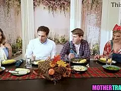 Stepsons trade stepmoms for a wild group session