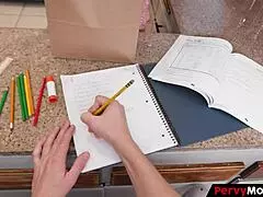 Pervymother - pretty bunny mother craves for her stepsons big eggs