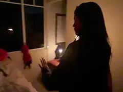 Christmas party in Ecuador got wild without lights! 🎅