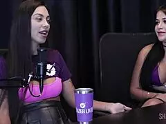 Renatinha Melo Cast With Tifany Rocha And Didy Reis - Part 3 On Sheer Red