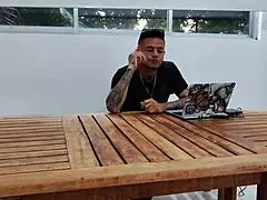 Colombian Wife Cooks Up a Hot Fuck with Her Muscular Bodybuilder Husband 🍲