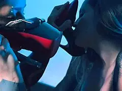 what desires fill your mind as you lick my toes in heels and close-up striptease