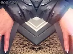 Latina stepmom in lingerie gives fetish joi and cei