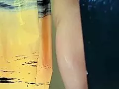 Peeping Tom Neighbour Caught Me Showering