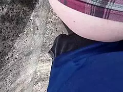 i watch a hot chubby girl fucking in the street in front of people