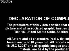 Wife plays with butt plugs in front of strangers anal