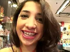 This sexy amateur milf moans during wet pussy pov fucking