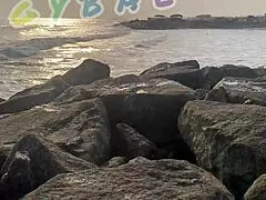 Can You Spot the Couple Flashing Thong and Panties in Public?