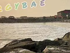 Can You Spot the Couple Flashing Thong and Panties in Public?