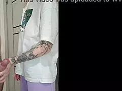 Stepmoms friend jerked off my dick at a house party and I couldn’t resist