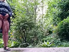 mother-in-law pees standing up