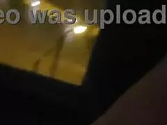 Petite babe masturbates openly by hotel window for all to see.