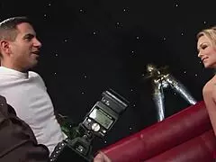 busty paige ashley enjoys double penetration with raging cocks