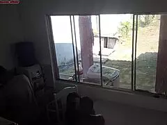 Cuckold Washes Dishes While Wife Bangs Big Black Cock