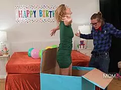 Oh hun, you're too old for cake? Reya Lovenlight and Axel Haze celebrate birthday taboo.