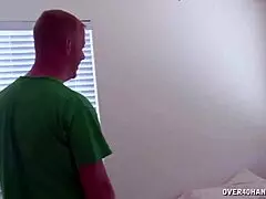 Bikini Lady Dreams of Stroking a Massive Cock