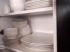 step mom fucks step son to get back at cheating hubby, kymber leigh